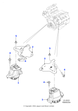 T2H2103 - Jaguar Engine mounting bracket