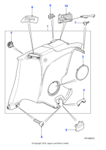 C2P9165SEP - Jaguar Quarter casing