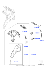 LR117997 - Land Rover Gusset
