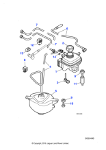 MNC4582BC - Jaguar Bleed hose