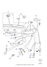 EZM100300LUM - Land Rover Fastener-fir tree
