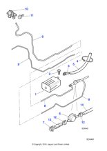 NNA6071BA - Jaguar Vapour hose