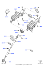 LR018778 - Land Rover Absorber - Steering Column