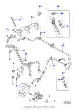 AJ813643 - Jaguar Fuel injector