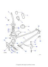 PA116221L - Land Rover Pin-roll