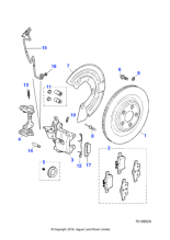 C2P12432 - Jaguar Caliper housing