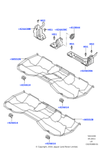 LR027135 - Land Rover Support - Rear Seat Cushion