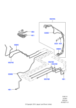 WJP000530 - Land Rover Tube - Fuel
