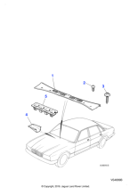 BCC4811 - Jaguar Windscreen finisher
