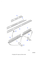 BCC9881 - Jaguar Treadplate endcap