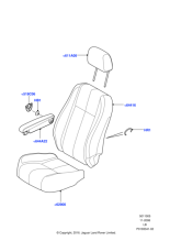 LR022088 - Land Rover Armrest