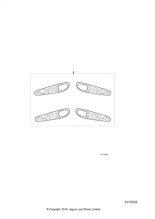 C2C11719 - Jaguar Door veneer panel