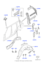 CZK3264 - Land Rover Nut-lokut