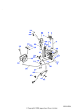 392226 - Land Rover Control Rod