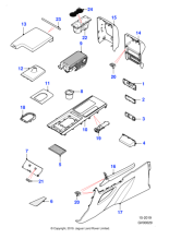 T2H48664QKY - Jaguar Armrest lid