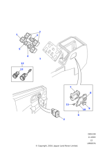 HSD500030PUY - Land Rover Cap-front seat recliner