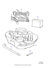 C2Z18339 - Jaguar Car lifting jack