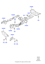 WEB500640 - Land Rover Heat Shield