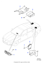 C2D43624 - Jaguar Touch screen display