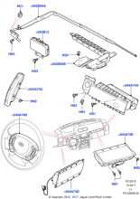 EHM500630WQJ - Land Rover Module - Air Bag