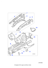 XR850282 - Jaguar Reinforcement
