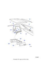 BD34241AM - Jaguar Parcel shelf