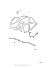 KRS113130 - Jaguar Plastic rivet