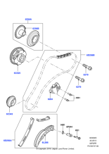 LR002552 - Land Rover Kit - Timing Chain And Tensioner