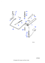 BAC1809 - Jaguar Seat slide