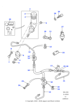 NY605041L - Land Rover Locknut