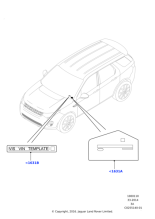 LR063637 - Land Rover Label - Vehicle Identification
