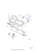 BCC5129 - Jaguar Vanity tray