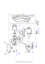 RTC3278 - Land Rover Cap-distributor ignition