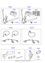 YWJ500150 - Land Rover Tow Bar Electrics