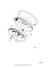 13H8336J - Jaguar Balance weight