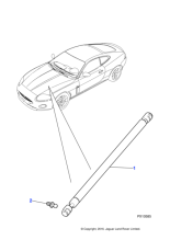 XR856860 - Jaguar Gas strut ball pin