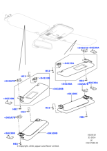 LR040153 - Land Rover Sunvisor