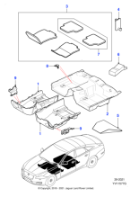 C2D16887RJP - Jaguar Carpet set