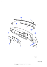 AJ608025J - Jaguar Spire nut
