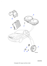 C2S23073 - Jaguar Door loudspeaker
