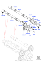 LR096421 - Land Rover GEAR - BALANCE SHAFT
