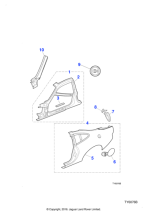 CAP225 - Jaguar Sill panel reinforcement