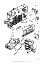 XR88432 - Jaguar Fusebox