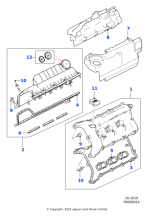 AJ814002 - Jaguar Camshaft cover