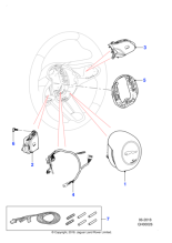 T4K1214PVJ - Jaguar Airbag module