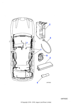 XR845445 - Jaguar Body harness