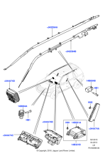 LR018439 - Land Rover Module - Air Bag
