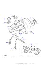 18G8951L - Land Rover Kit-repair brake servo