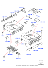 LR039455 - Land Rover Cover - Seat Track