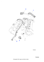 NCA3951CB - Jaguar Full load breather hose